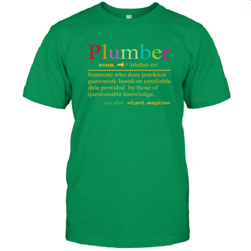 Vintage Noun Plumber Definition TShirt