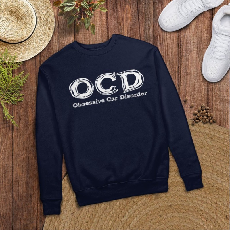 Funny Car Guy - Obsessive Car Disorder OCD T-Shirt