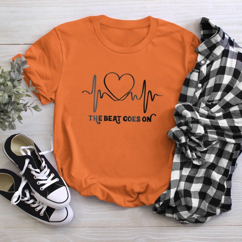 The Beat Goes On Heartbeat Heart Surgery T-Shirt