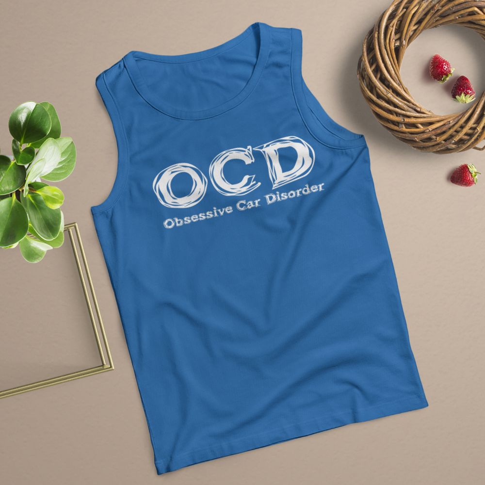 Funny Car Guy - Obsessive Car Disorder OCD T-Shirt