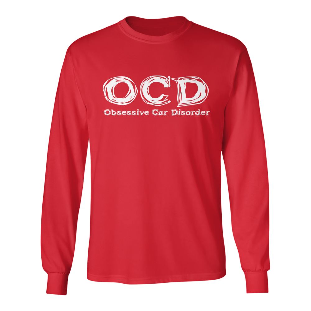 Funny Car Guy - Obsessive Car Disorder OCD T-Shirt