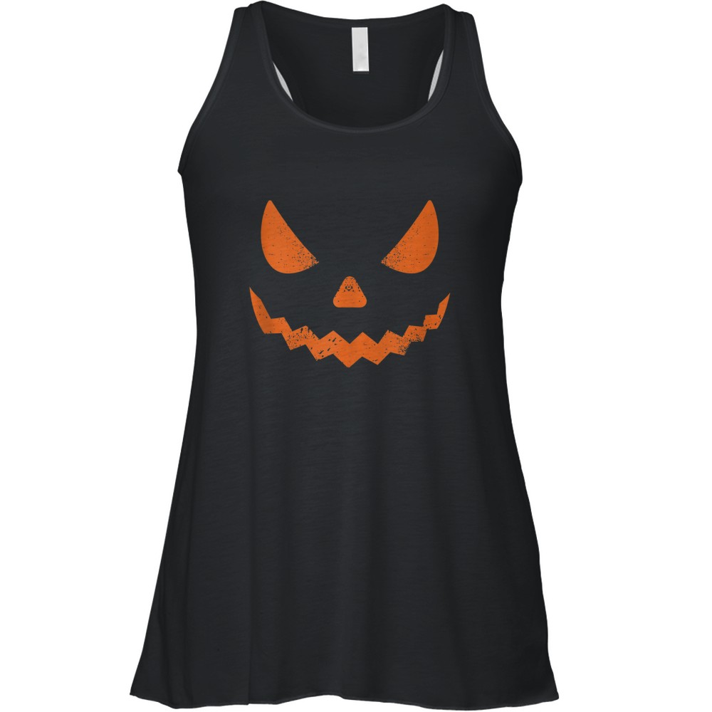 Pumpkin Jack O' Lantern Face, Evil Smile, Halloween Costume T-Shirt