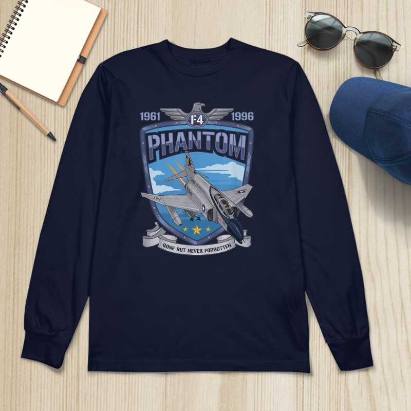 Vintage F4 Phantom II Jet fighter Military Aviation T-Shirt
