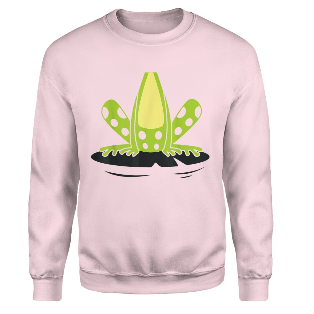Frog Body Costume Cute Easy Reptile Halloween White T-Shirt