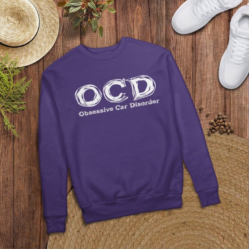 Funny Car Guy - Obsessive Car Disorder OCD T-Shirt